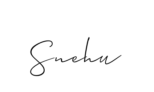 Similarly Allison_Script is the best handwritten signature design. Signature creator online .You can use it as an online autograph creator for name Snehu. Snehu signature style 2 images and pictures png