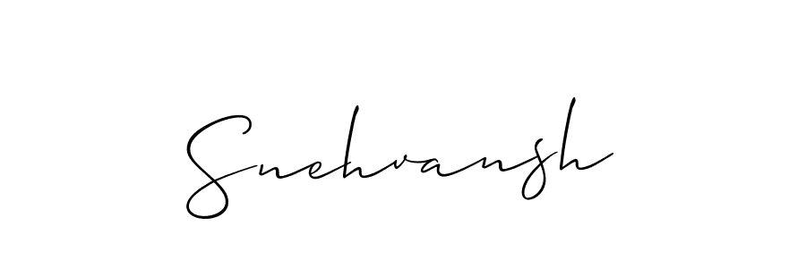 Snehvansh stylish signature style. Best Handwritten Sign (Allison_Script) for my name. Handwritten Signature Collection Ideas for my name Snehvansh. Snehvansh signature style 2 images and pictures png