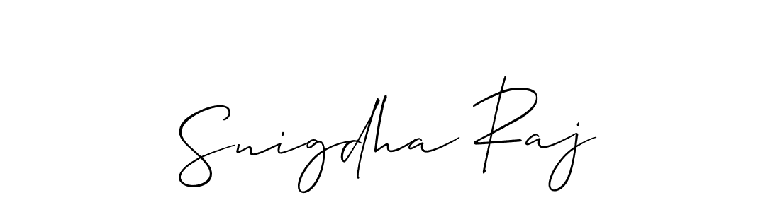 if you are searching for the best signature style for your name Snigdha Raj. so please give up your signature search. here we have designed multiple signature styles  using Allison_Script. Snigdha Raj signature style 2 images and pictures png