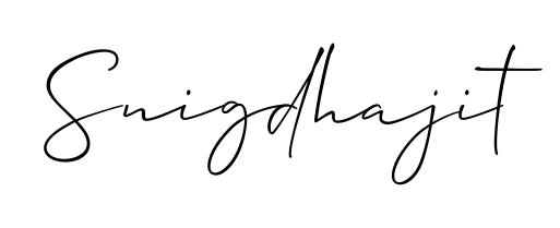 Designed for modern professionals: Snigdhajit name signature crafted with Allison_Script script. Ready for digital PDF workflows. Snigdhajit signature style 2 images and pictures png