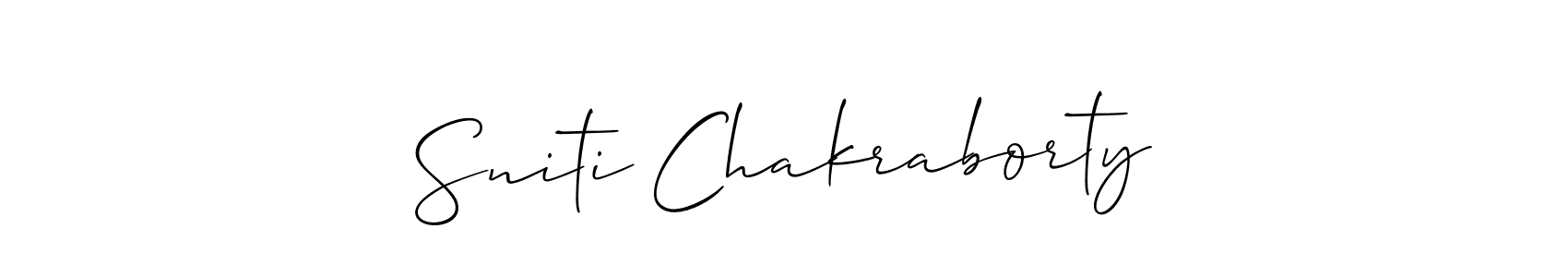 Best and Professional Signature Style for Sniti Chakraborty. Allison_Script Best Signature Style Collection. Sniti Chakraborty signature style 2 images and pictures png