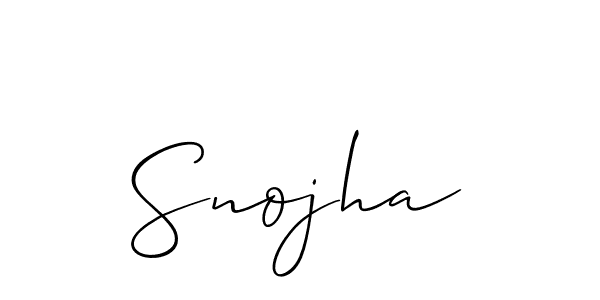 Make a beautiful signature design for name Snojha. Use this online signature maker to create a handwritten signature for free. Snojha signature style 2 images and pictures png