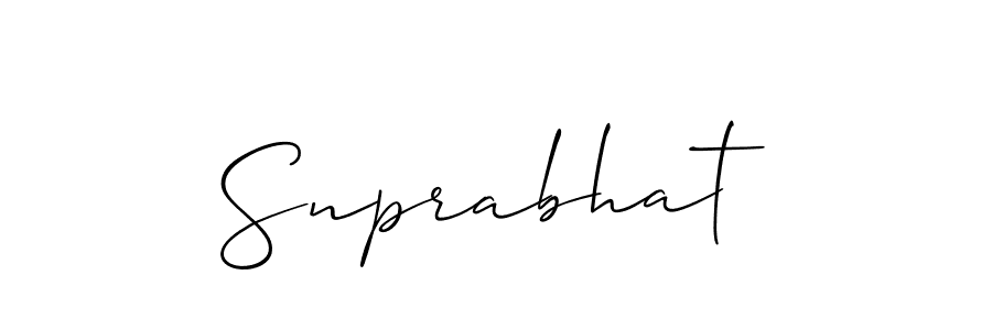 Similarly Allison_Script is the best handwritten signature design. Signature creator online .You can use it as an online autograph creator for name Snprabhat. Snprabhat signature style 2 images and pictures png
