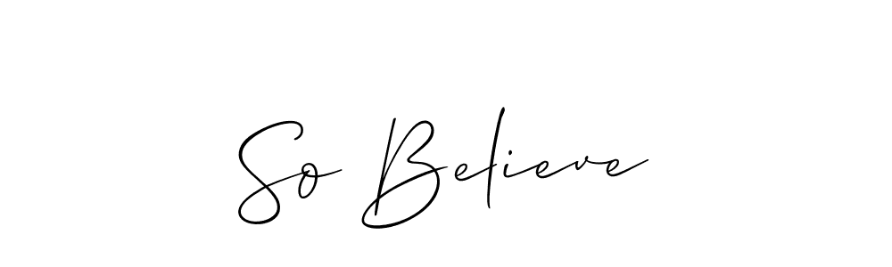 You can use this online signature creator to create a handwritten signature for the name So Believe. This is the best online autograph maker. So Believe signature style 2 images and pictures png