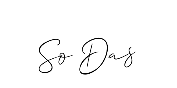 It looks lik you need a new signature style for name So Das. Design unique handwritten (Allison_Script) signature with our free signature maker in just a few clicks. So Das signature style 2 images and pictures png