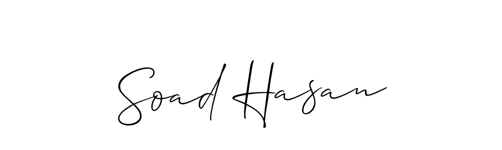Check out images of Autograph of Soad Hasan name. Actor Soad Hasan Signature Style. Allison_Script is a professional sign style online. Soad Hasan signature style 2 images and pictures png