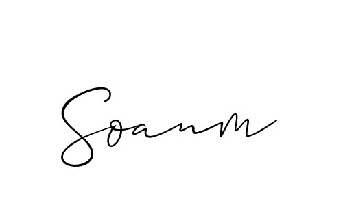 You can use this online signature creator to create a handwritten signature for the name Soanm. This is the best online autograph maker. Soanm signature style 2 images and pictures png