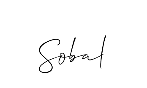 It looks lik you need a new signature style for name Sobal. Design unique handwritten (Allison_Script) signature with our free signature maker in just a few clicks. Sobal signature style 2 images and pictures png