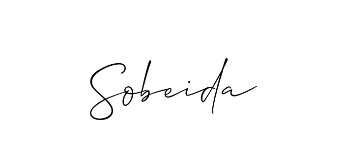 How to make Sobeida signature? Allison_Script is a professional autograph style. Create handwritten signature for Sobeida name. Sobeida signature style 2 images and pictures png