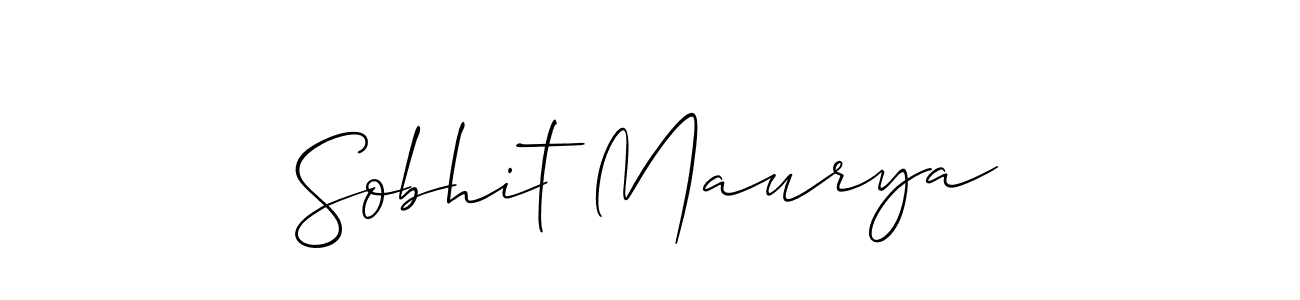 Also You can easily find your signature by using the search form. We will create Sobhit Maurya name handwritten signature images for you free of cost using Allison_Script sign style. Sobhit Maurya signature style 2 images and pictures png