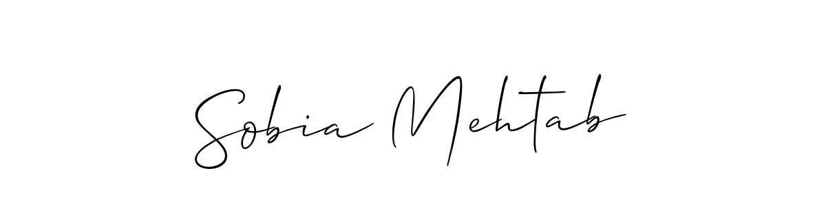 You can use this online signature creator to create a handwritten signature for the name Sobia Mehtab. This is the best online autograph maker. Sobia Mehtab signature style 2 images and pictures png