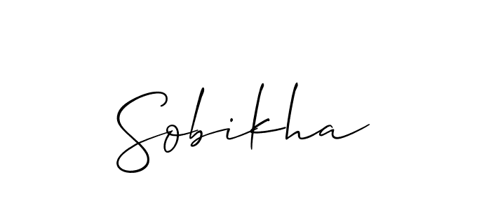 Once you've used our free online signature maker to create your best signature Allison_Script style, it's time to enjoy all of the benefits that Sobikha name signing documents. Sobikha signature style 2 images and pictures png