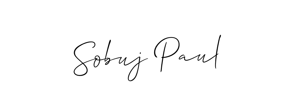 It looks lik you need a new signature style for name Sobuj Paul. Design unique handwritten (Allison_Script) signature with our free signature maker in just a few clicks. Sobuj Paul signature style 2 images and pictures png