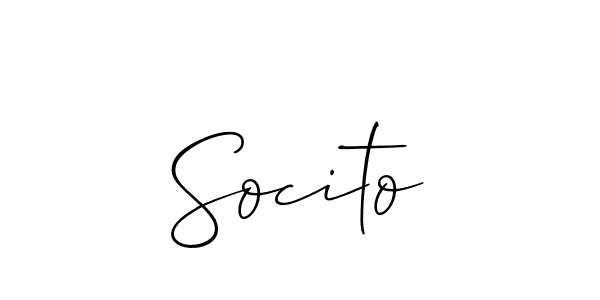 Here are the top 10 professional signature styles for the name Socito. These are the best autograph styles you can use for your name. Socito signature style 2 images and pictures png