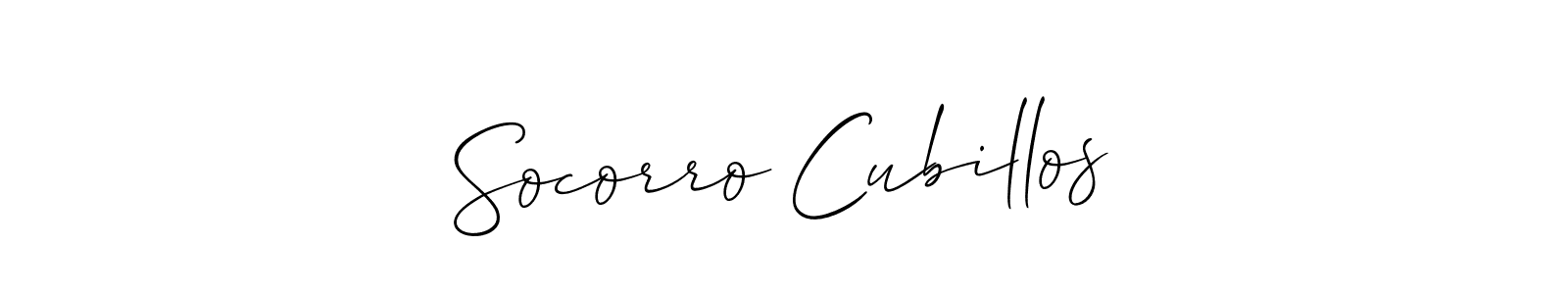 Similarly Allison_Script is the best handwritten signature design. Signature creator online .You can use it as an online autograph creator for name Socorro Cubillos. Socorro Cubillos signature style 2 images and pictures png