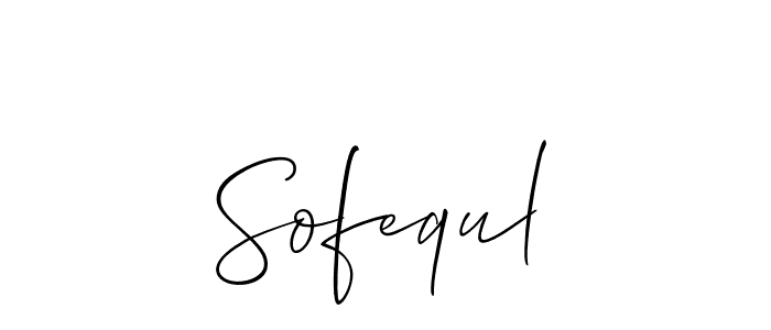 Make a beautiful signature design for name Sofequl. Use this online signature maker to create a handwritten signature for free. Sofequl signature style 2 images and pictures png