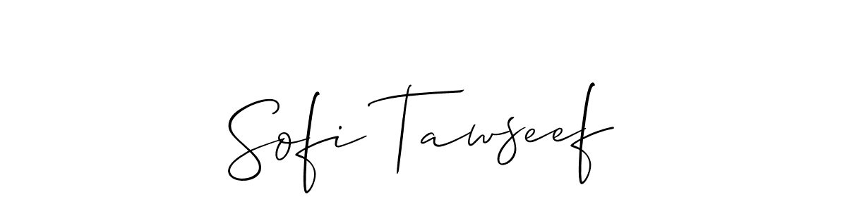 This is the best signature style for the Sofi Tawseef name. Also you like these signature font (Allison_Script). Mix name signature. Sofi Tawseef signature style 2 images and pictures png