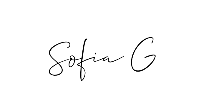 Here are the top 10 professional signature styles for the name Sofia G. These are the best autograph styles you can use for your name. Sofia G signature style 2 images and pictures png