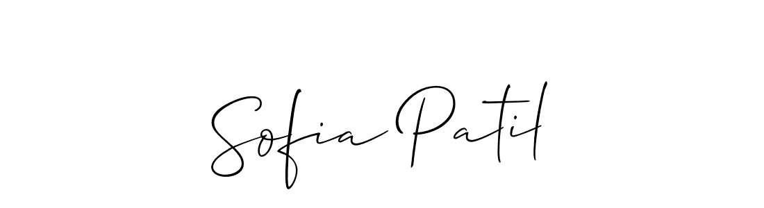 if you are searching for the best signature style for your name Sofia Patil. so please give up your signature search. here we have designed multiple signature styles  using Allison_Script. Sofia Patil signature style 2 images and pictures png