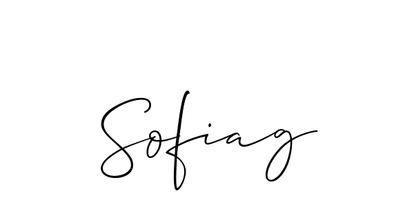 Similarly Allison_Script is the best handwritten signature design. Signature creator online .You can use it as an online autograph creator for name Sofiag. Sofiag signature style 2 images and pictures png