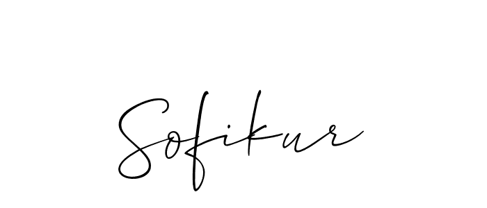 Sofikur stylish signature style. Best Handwritten Sign (Allison_Script) for my name. Handwritten Signature Collection Ideas for my name Sofikur. Sofikur signature style 2 images and pictures png