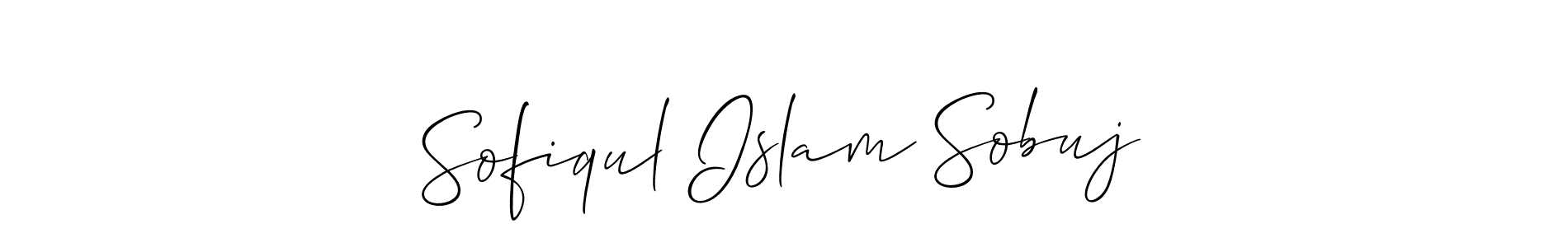 You should practise on your own different ways (Allison_Script) to write your name (Sofiqul Islam Sobuj) in signature. don't let someone else do it for you. Sofiqul Islam Sobuj signature style 2 images and pictures png