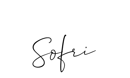 You should practise on your own different ways (Allison_Script) to write your name (Sofri) in signature. don't let someone else do it for you. Sofri signature style 2 images and pictures png