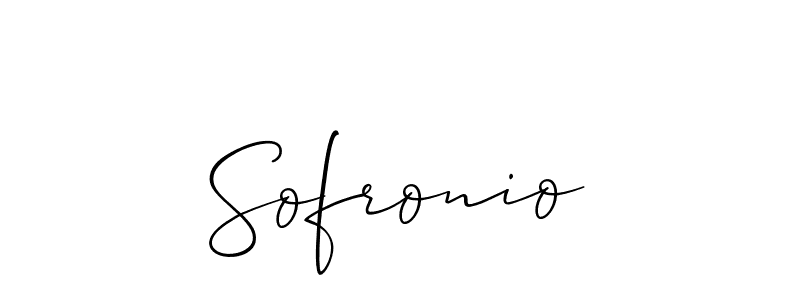 Similarly Allison_Script is the best handwritten signature design. Signature creator online .You can use it as an online autograph creator for name Sofronio. Sofronio signature style 2 images and pictures png