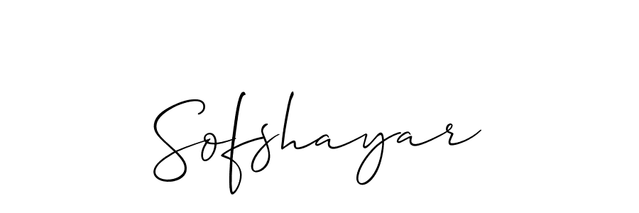 Make a beautiful signature design for name Sofshayar. Use this online signature maker to create a handwritten signature for free. Sofshayar signature style 2 images and pictures png