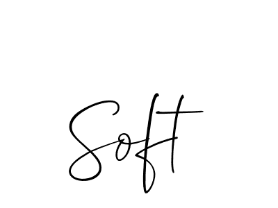 This is the best signature style for the Soft name. Also you like these signature font (Allison_Script). Mix name signature. Soft signature style 2 images and pictures png