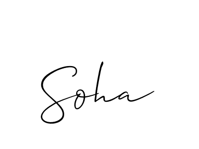 Make a beautiful signature design for name Soha. Use this online signature maker to create a handwritten signature for free. Soha signature style 2 images and pictures png