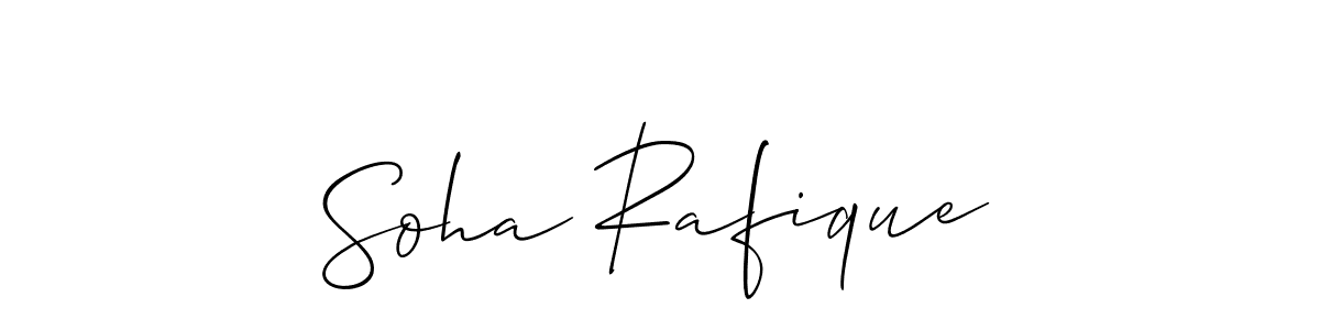 You can use this online signature creator to create a handwritten signature for the name Soha Rafique. This is the best online autograph maker. Soha Rafique signature style 2 images and pictures png