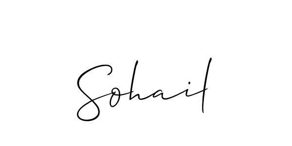 Make a beautiful signature design for name Sohail. Use this online signature maker to create a handwritten signature for free. Sohail signature style 2 images and pictures png