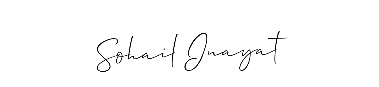 Once you've used our free online signature maker to create your best signature Allison_Script style, it's time to enjoy all of the benefits that Sohail Inayat name signing documents. Sohail Inayat signature style 2 images and pictures png