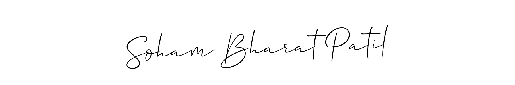 Once you've used our free online signature maker to create your best signature Allison_Script style, it's time to enjoy all of the benefits that Soham Bharat Patil name signing documents. Soham Bharat Patil signature style 2 images and pictures png