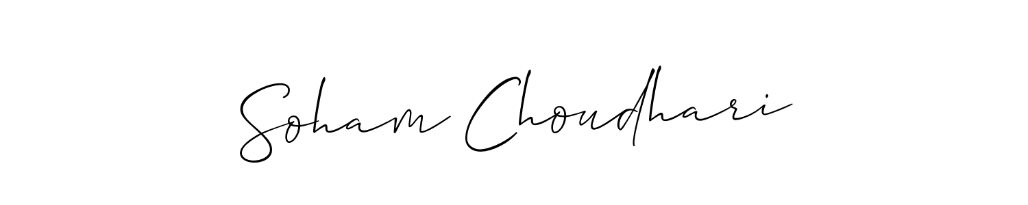 Make a beautiful signature design for name Soham Choudhari. Use this online signature maker to create a handwritten signature for free. Soham Choudhari signature style 2 images and pictures png
