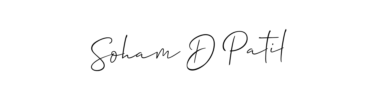 if you are searching for the best signature style for your name Soham D Patil. so please give up your signature search. here we have designed multiple signature styles  using Allison_Script. Soham D Patil signature style 2 images and pictures png