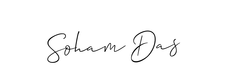 How to Draw Soham Das signature style? Allison_Script is a latest design signature styles for name Soham Das. Soham Das signature style 2 images and pictures png