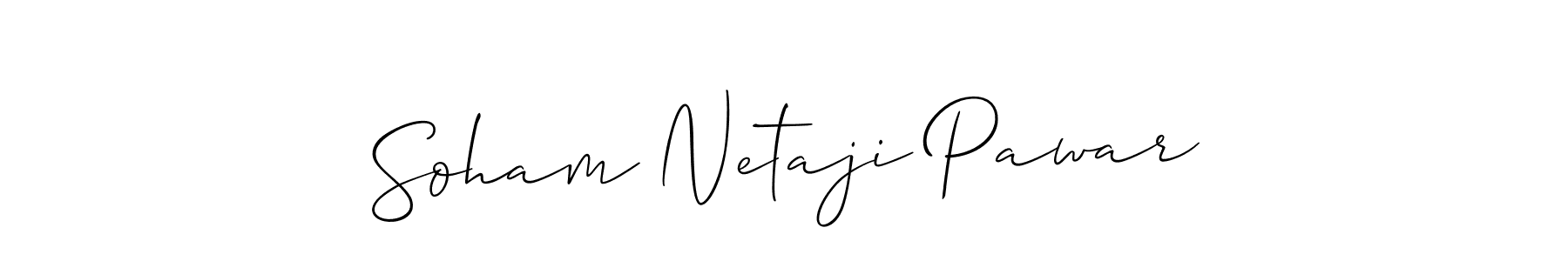 Make a beautiful signature design for name Soham Netaji Pawar. Use this online signature maker to create a handwritten signature for free. Soham Netaji Pawar signature style 2 images and pictures png