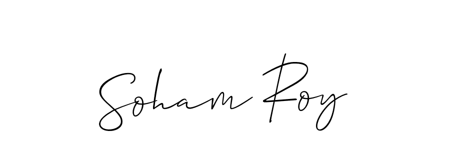 Similarly Allison_Script is the best handwritten signature design. Signature creator online .You can use it as an online autograph creator for name Soham Roy. Soham Roy signature style 2 images and pictures png