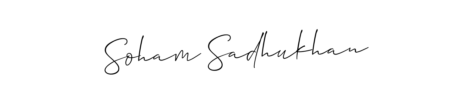 Here are the top 10 professional signature styles for the name Soham Sadhukhan. These are the best autograph styles you can use for your name. Soham Sadhukhan signature style 2 images and pictures png