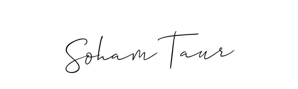 This is the best signature style for the Soham Taur name. Also you like these signature font (Allison_Script). Mix name signature. Soham Taur signature style 2 images and pictures png