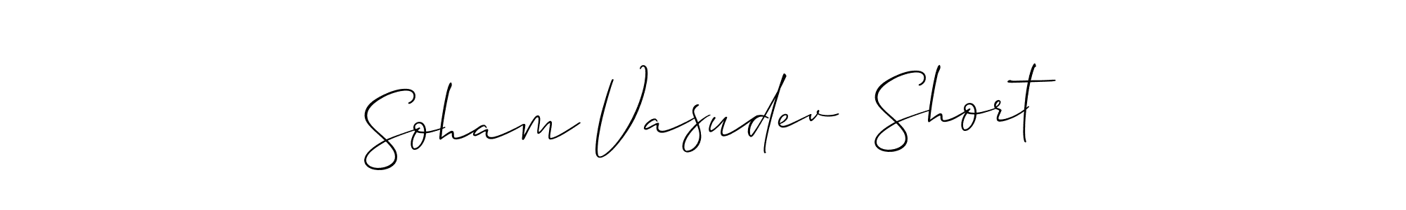 Once you've used our free online signature maker to create your best signature Allison_Script style, it's time to enjoy all of the benefits that Soham Vasudev  Short name signing documents. Soham Vasudev  Short signature style 2 images and pictures png