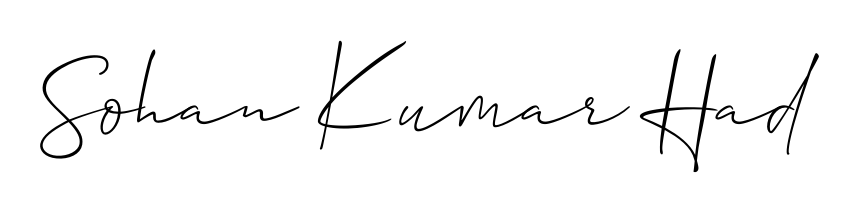 The Allison_Script handwriting style adds charm and authenticity to name Sohan Kumar Had. A wonderful choice for personal thank-you notes. Sohan Kumar Had signature style 2 images and pictures png