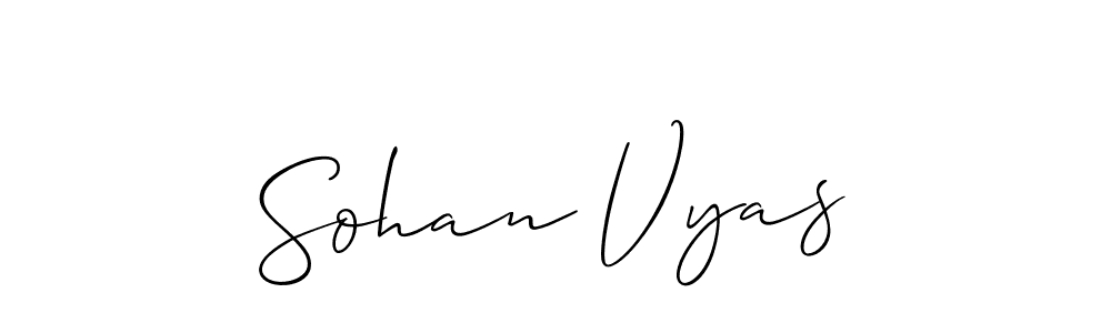 You can use this online signature creator to create a handwritten signature for the name Sohan Vyas. This is the best online autograph maker. Sohan Vyas signature style 2 images and pictures png