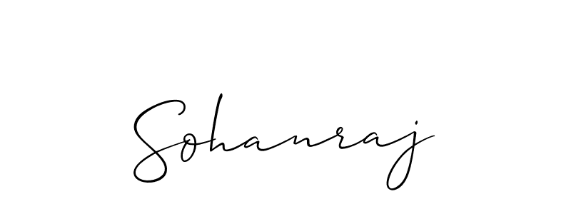 Allison_Script is a professional signature style that is perfect for those who want to add a touch of class to their signature. It is also a great choice for those who want to make their signature more unique. Get Sohanraj name to fancy signature for free. Sohanraj signature style 2 images and pictures png