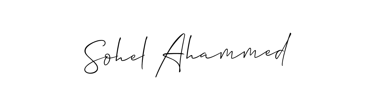 This is the best signature style for the Sohel Ahammed name. Also you like these signature font (Allison_Script). Mix name signature. Sohel Ahammed signature style 2 images and pictures png