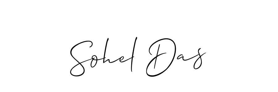 How to Draw Sohel Das signature style? Allison_Script is a latest design signature styles for name Sohel Das. Sohel Das signature style 2 images and pictures png