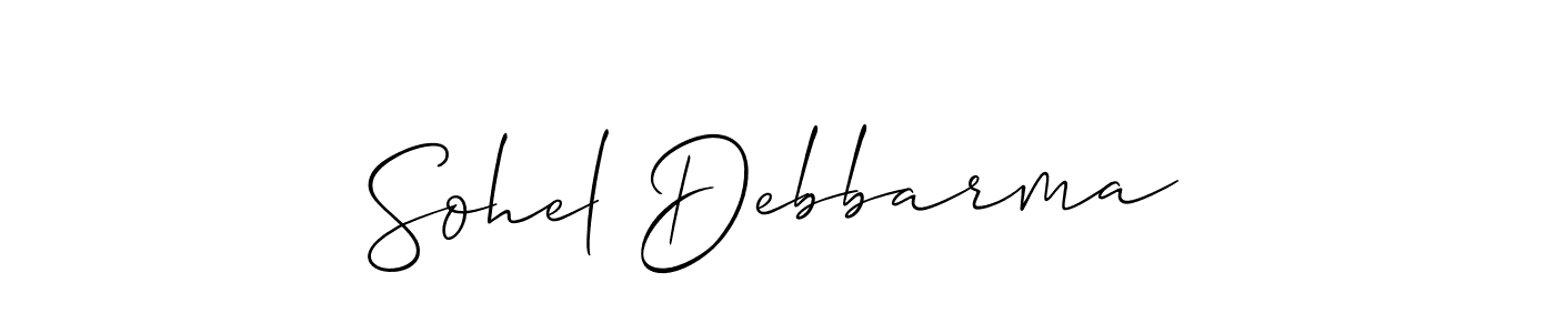 Make a beautiful signature design for name Sohel Debbarma. Use this online signature maker to create a handwritten signature for free. Sohel Debbarma signature style 2 images and pictures png