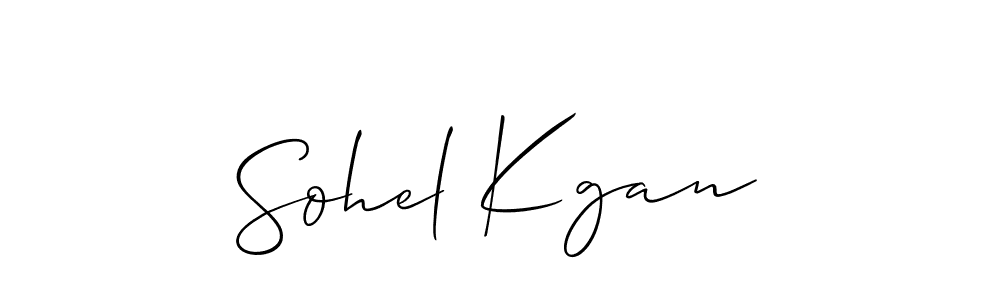 Also You can easily find your signature by using the search form. We will create Sohel Kgan name handwritten signature images for you free of cost using Allison_Script sign style. Sohel Kgan signature style 2 images and pictures png